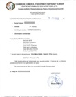 Récépissé de dépôt  de la demande du NIF